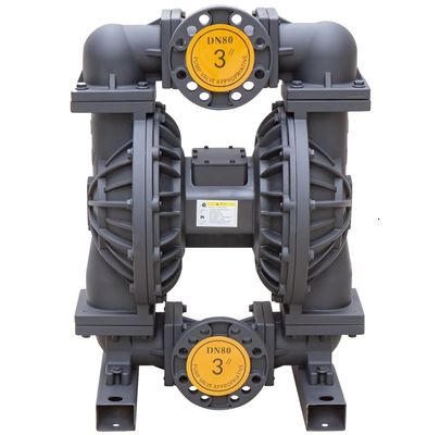 Boya Transfer ve Filtre Baskı Uygulamaları için Özelleştirilebilir 3 Inch Alüminyum Pnömatik Diyafragma Pompası