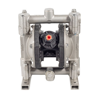 100psi maksimum basınç 15gpm maksimum akış ve atık su arıtma için Hytrel diafragması ile pnevmatik çift diafragma pompası