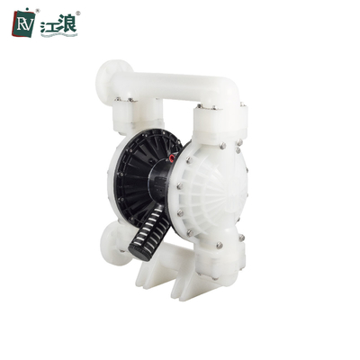 Kimyasal Solvent Endüstrisi için 1 1/2 &quot;Plastik PTFE Havayla Çalışan Diyaframlı Pompa
