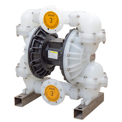 AC220V/DC24V Pnömatik Diyafragma Pompası sıvı yoğunluğu ≤1200kg/M3 Alüminyum