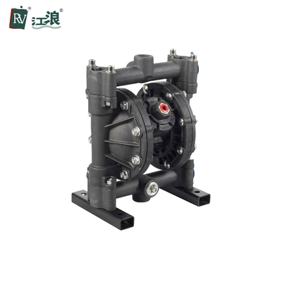 25mm Hava Çift Diyafragma Pompası 0.37KW Akış Hızı 150L/Min'e Kadar