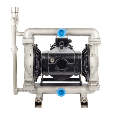 40mm sıvı çapı motor diafragma pompası emici kaldırma için 5m ve maksimum basınç 0.6 Mpa