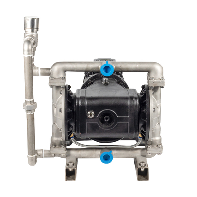 Paslanmaz Çelik 304 Valf Koltuğu Motorlu 1,5 Kw Motor Gücü olan diafragma pompası