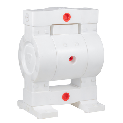 RV Tam PTFE Pnömatik Diyafragma Pompası 7 Bar Maks Basınç ve 400cpm Maks Çapraz Hız