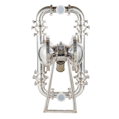 Gıda Sertifikasıyla 2 Inç Gıda Sınıfı Sanitar Pnömatik Çift Diyafragma Pompası