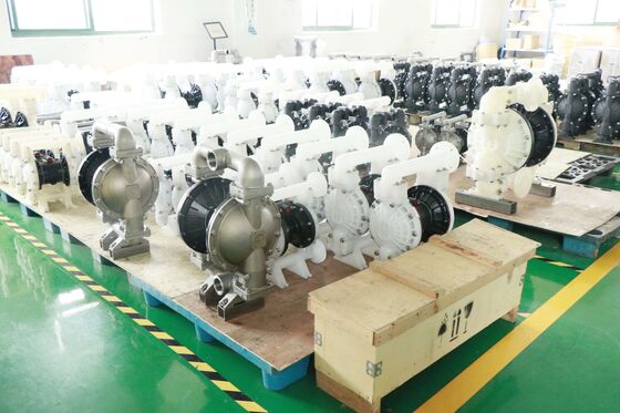 Gıda Sertifikasıyla 2 Inç Gıda Sınıfı Sanitar Pnömatik Çift Diyafragma Pompası