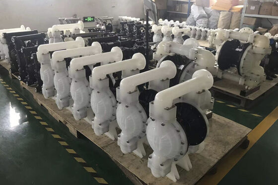 Gıda Sertifikasıyla 2 Inç Gıda Sınıfı Sanitar Pnömatik Çift Diyafragma Pompası