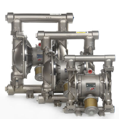 Paslanmaz Çelik AODD Pompası, Atık Su Arıtma ve Sulama için Pnömatik Güç Kaynaklı