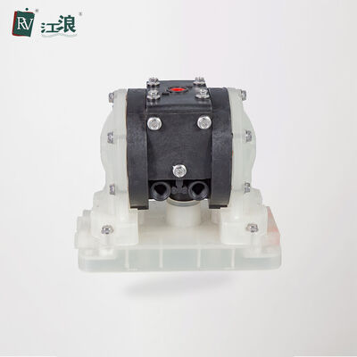 Güçlü Asit Kimyasalları İçin PVDF Malzeme 1/4 İnç Pnömatik Diyaframlı Pompa