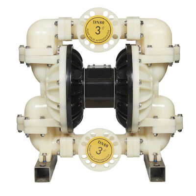 Atık Su Arıtma ve Sulama için Pnömatik Plastik Diyaframlı Pompa 120psi