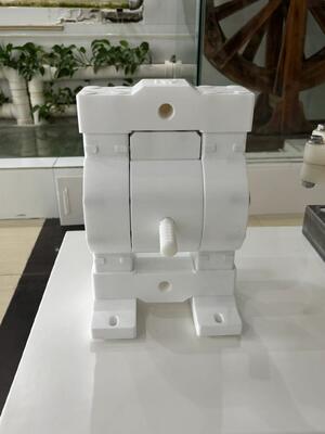 Atık su kimyasal endüstrisi için özelleştirilebilir düşük basınçlı PTFE malzemesi pnevmatik diafragma pompası