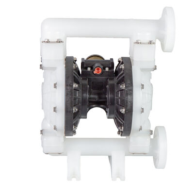 Polipropilen kabuklu düşük basınçlı ve 11/2 inç çıkış boyutu ile hava ile çalışan çift diafragma pompası