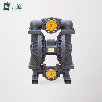 1022 L/M Akış Hızına Sahip 3 İnç Alüminyum Havayla Çalışan Diyaframlı Pompa, Atık Su Arıtma İçin