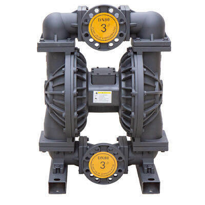 1022 L/M Akış Hızına Sahip 3 İnç Alüminyum Havayla Çalışan Diyaframlı Pompa, Atık Su Arıtma İçin