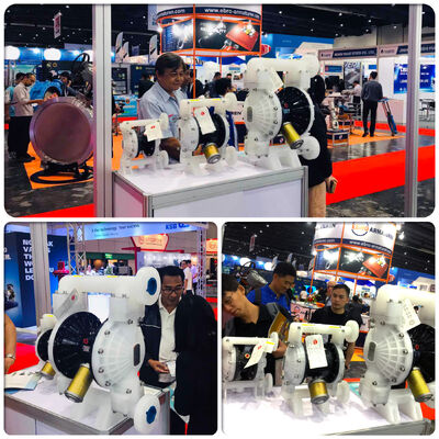 Endüstriyel Uygulamalar İçin 57L/Dk Akış Hızlı Alüminyum Pnömatik Diyaframlı Pompa