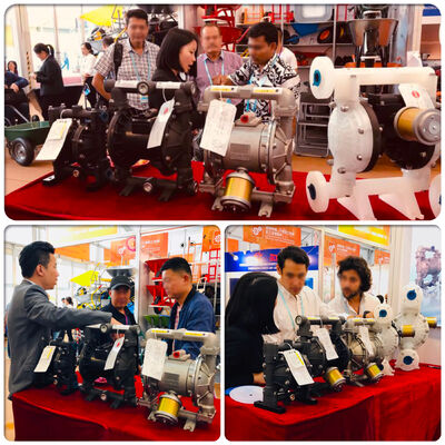 Endüstriyel Uygulamalar İçin 57L/Dk Akış Hızlı Alüminyum Pnömatik Diyaframlı Pompa