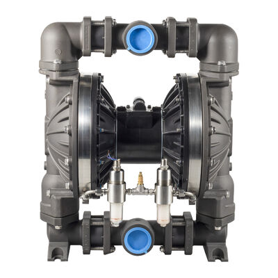 Endüstriyel sıvı işlemi için 2 inç yüksek basınçlı alüminyum alaşım pnevmatik diafragma pompası