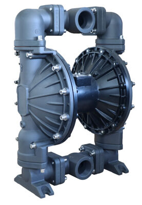 2 inç Alüminyum Pnömatik Çift Diyafragma Pompası 120 Psi İşleme ve Atık Su Arıtma için Büyük Akış