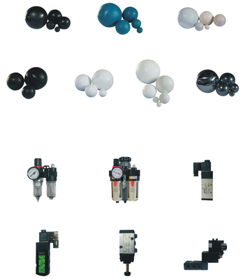 Diyaframlı Pompa Yedek Parçaları Top SS Buna N Hytre PTFE  Membran