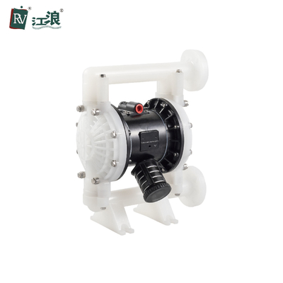 1&quot; Hava Diyaframlı Çamaşır Suyu Pompası, Nitril Elastomer PTFE Küresel Vana 151lpm ile