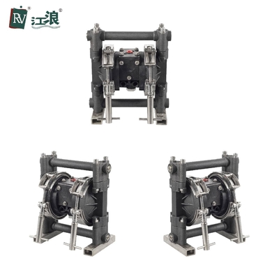 3/8" Alüminyum Diyafram Pompası Yağ Değişikliğine Kemikal Direnci 26.5 L/Min