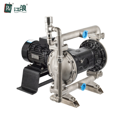 Atık Yağ Elektrikle Çalışan Çift Diyaframlı Pompa 1.5&quot; Büyük SS304