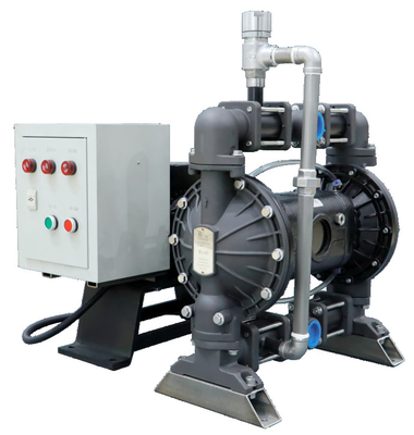 Motor Elektrik Tahrikli Diyaframlı Pompalar 1-1 / 2 &quot;Aşındırıcı Sıvı İçin İnç