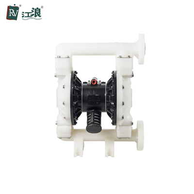 PVDF Kynoar Havalı Diyaframlı Pompa 1.5 İnç 40mm 120 Psi Kimya Tesisi