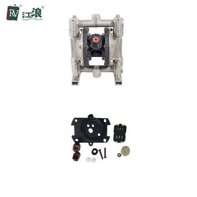Baz Solventler Sülfürik Asit Diyaframlı Pompa 3/4&quot; 100 Psi 7 Bar 15 Gpm