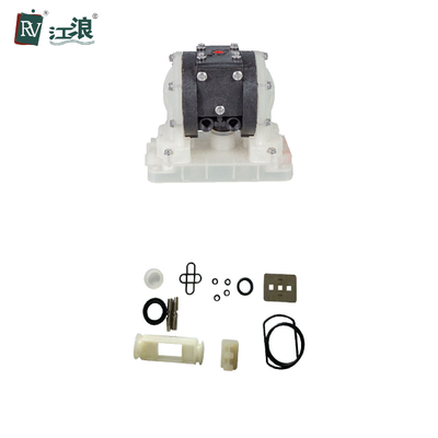 Kimyasal Dirençli Asit Mini için 1/4" PVDF Diyaframlı Pompa