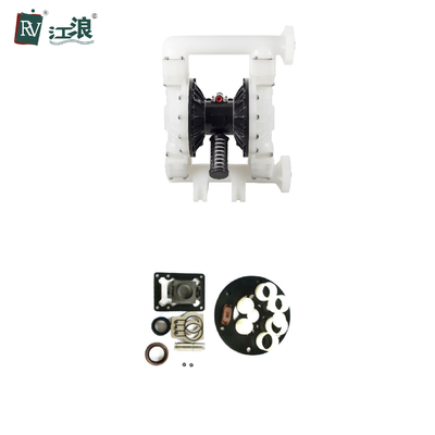2 İnç Kimyasal Diyaframlı Pompa 50mm Solvent Asit Plastik