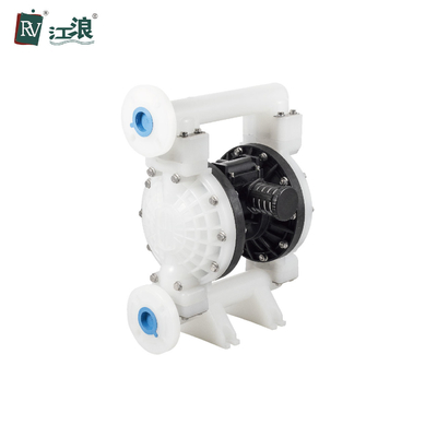 Kimya Tesisi için 1.5 &quot;Püskürtme Çift Diyaframlı Çöp Pompası PVDF Kynoar