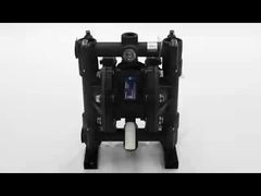 15mm Hava Çift Diyafragma Pompası 0.37KW Akış Hızı 150L/Min'e Kadar